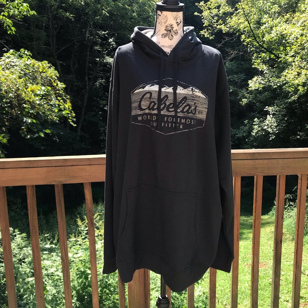 Cabela’s drawstring kangaroo pocket men’s hoodie size 2XL